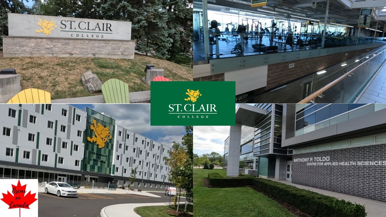 ✅TOUR ST. CLAIR COLLEGE🍁