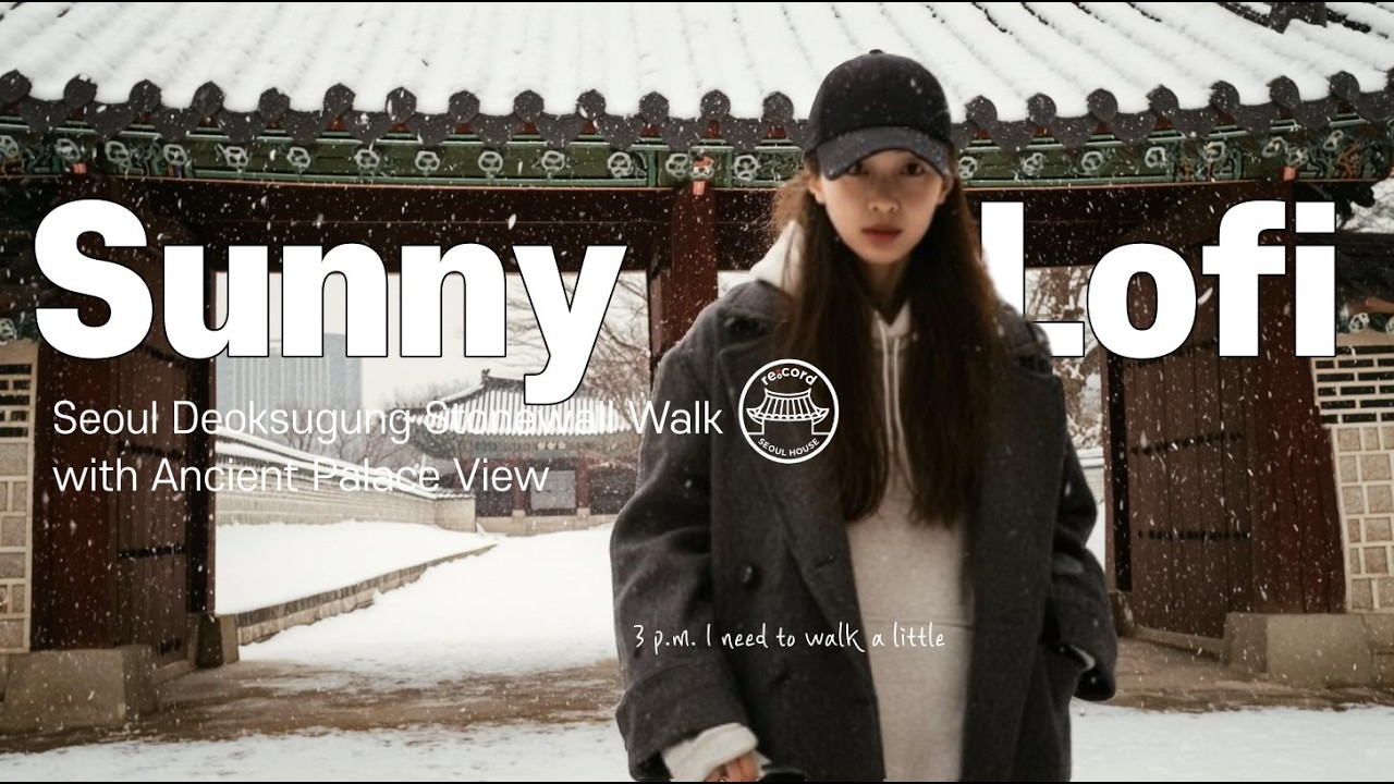 Seoul Afternoon Walk 🍂 Lofi Hiphop & Piano (Study, Work, Relax) | 오후 3시, 저는 좀 걸어야겠어요