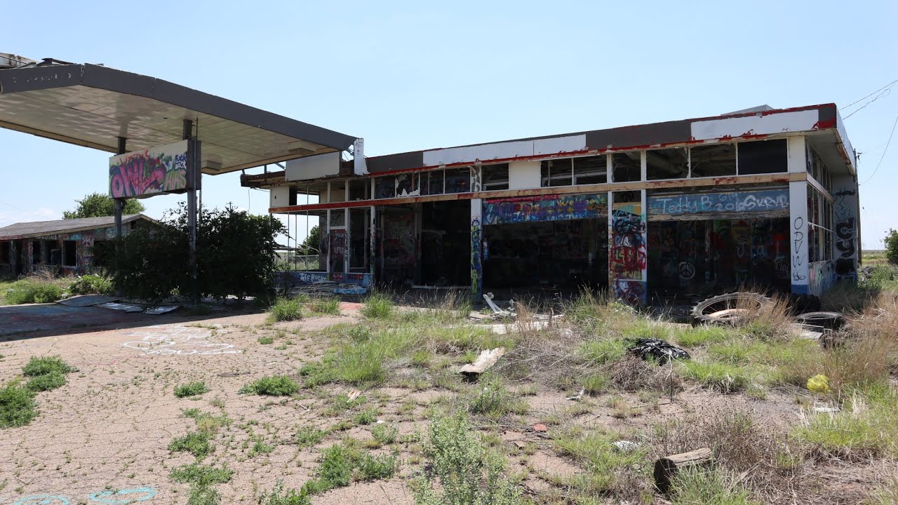 GHOST TOWN OF CONWAY,TEXAS  ROUTE 66