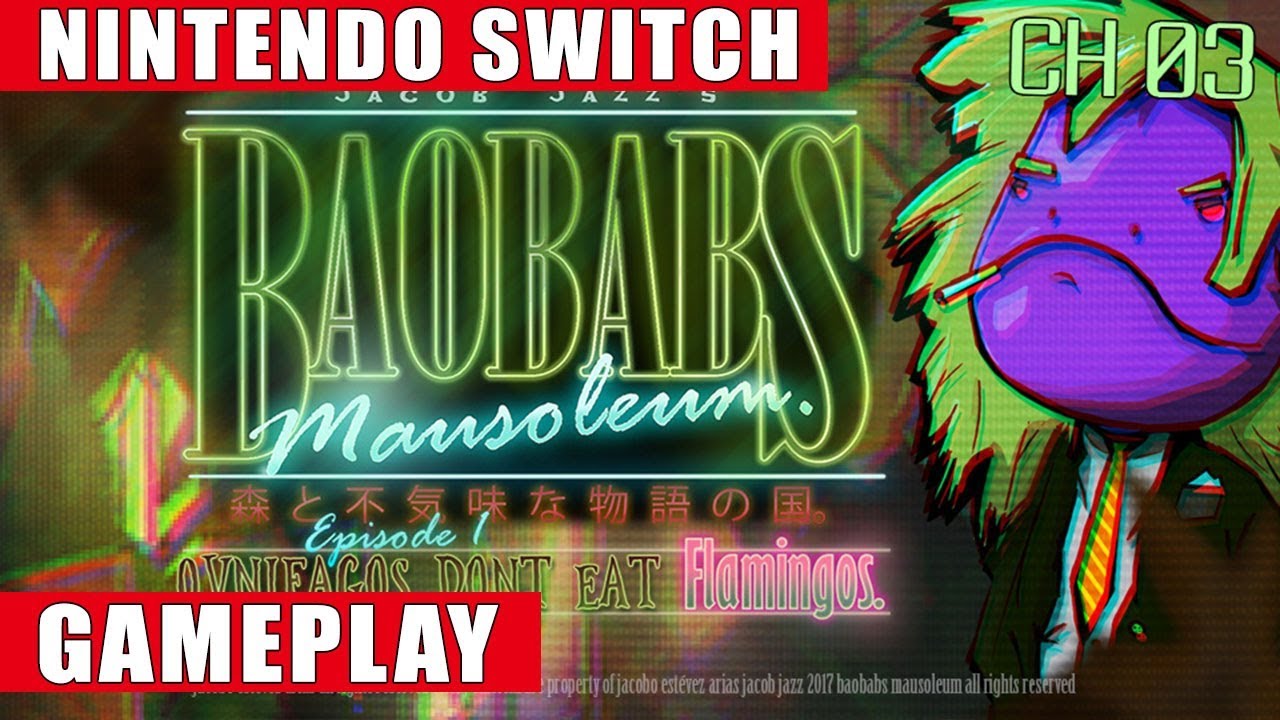 Baobabs Mausoleum Ep.1: Ovnifagos Don't Eat Flamingos Nintendo Switch Gameplay