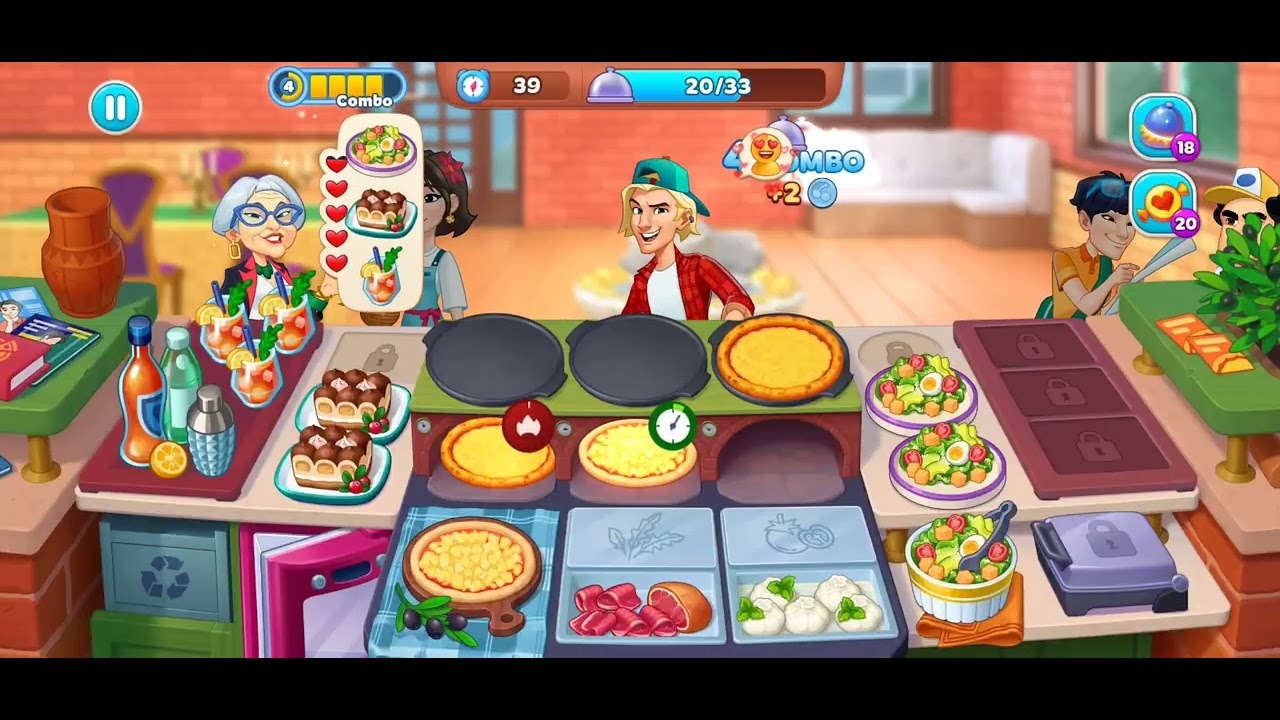 All three 134 Levels - Chef & Friends - Let's Play!