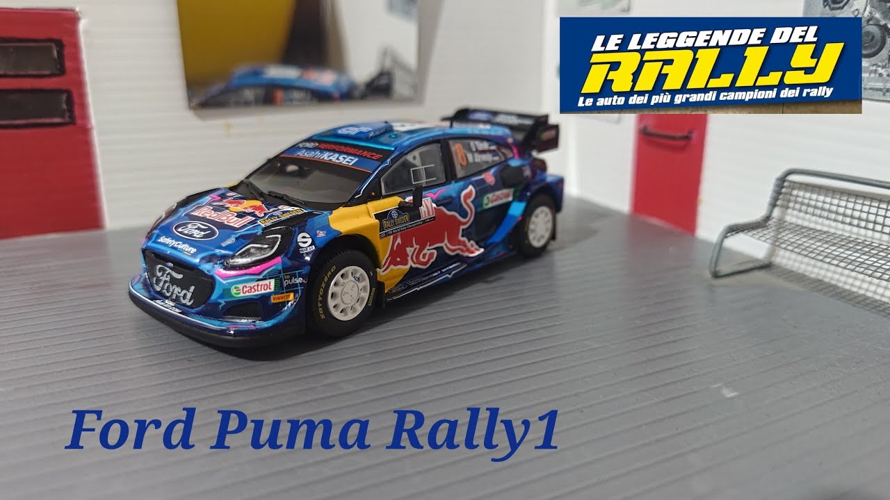 Ford Puma Rally1 (2023) 1:43 Le leggende del rally DeAgostini uscita n.31