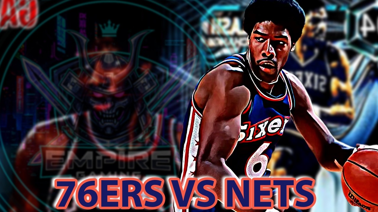 🔴LIVE - NBA - JULIUS ERVING - 76ERS VS NETS