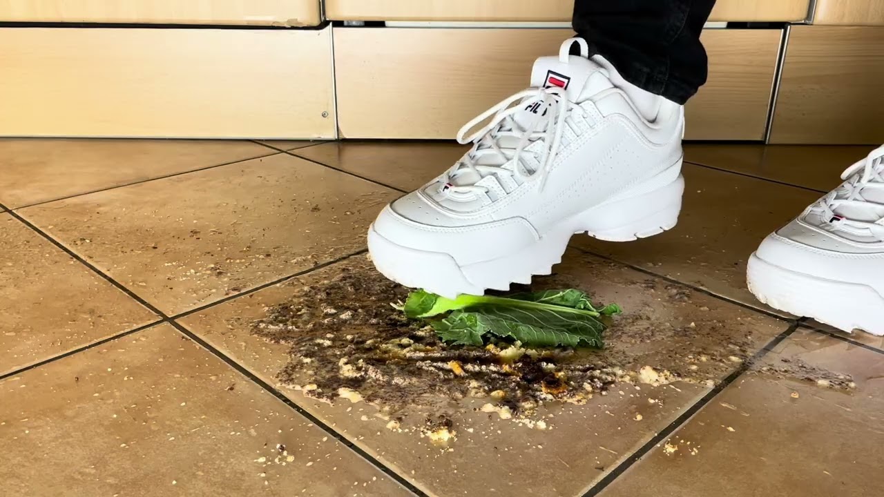 Nike Free vs. Fila Disruptor — print battle 👣