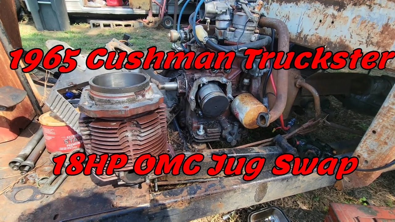 1965 Cushman Truckster 18HP OMC Jug Swap