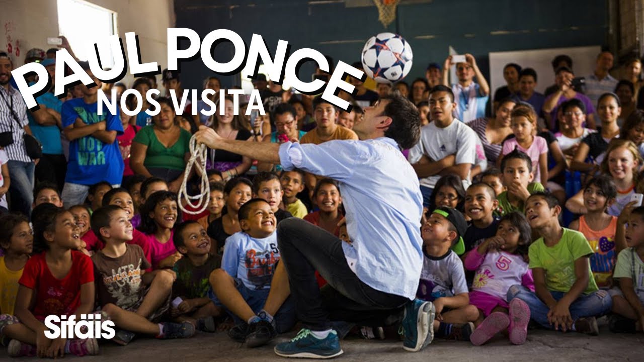 Paul Ponce, el mejor malabarista del mundo visita SIFAIS