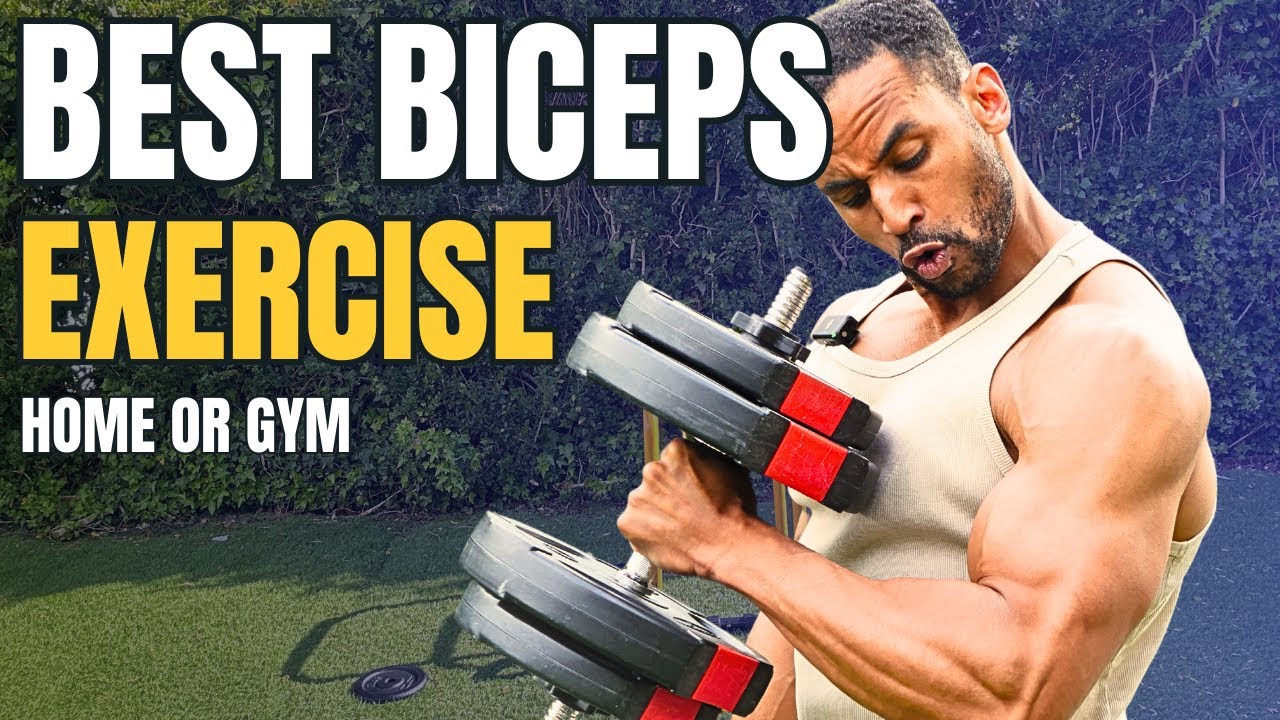 The BEST At Home Bicep Exercise Routine you can do TODAY