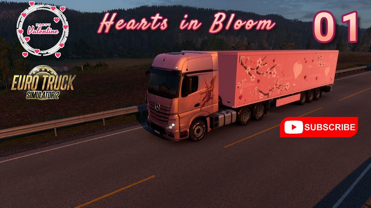 Capitulo 1: evento – Hearts in bloom (Corazones en Flor) #eurotrucksimulator2