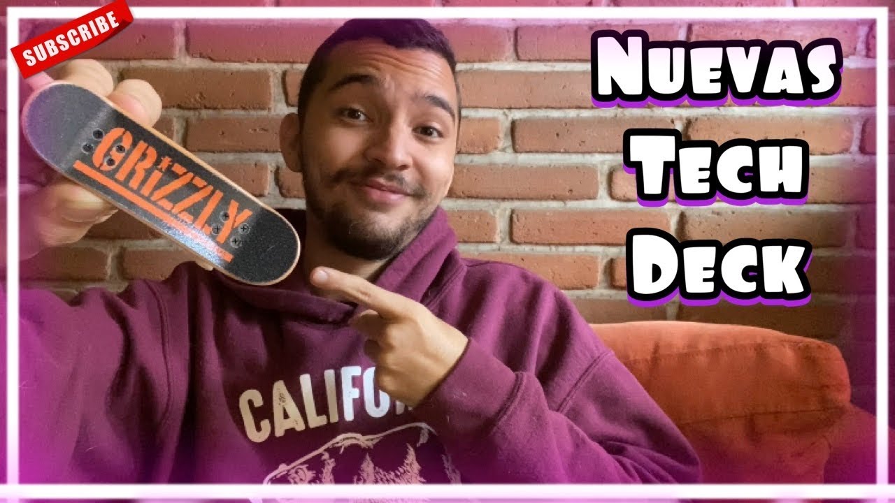 🟢 TECH DECK Nueva Generaci&oacute;n: BARATA! Unboxing y review de Fingerboard tech deck trucos Mexico 2021