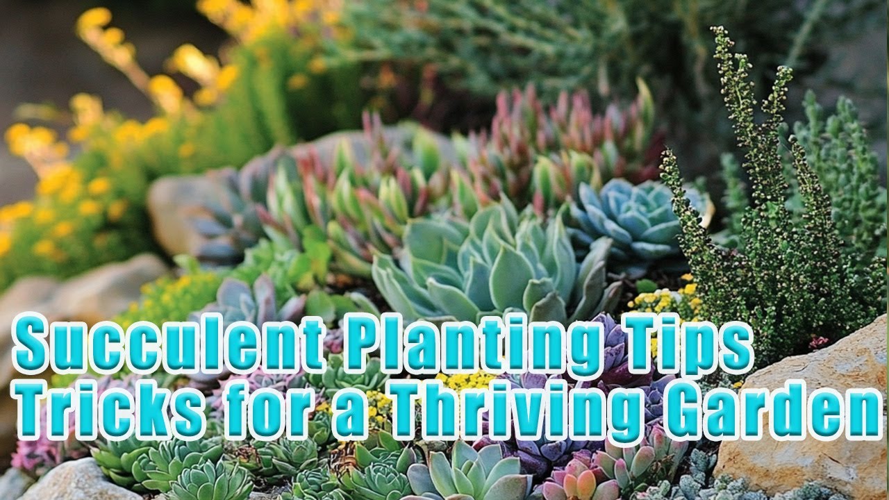 Succulent Planting Hacks: Easy Care Tips for Healthy Growth