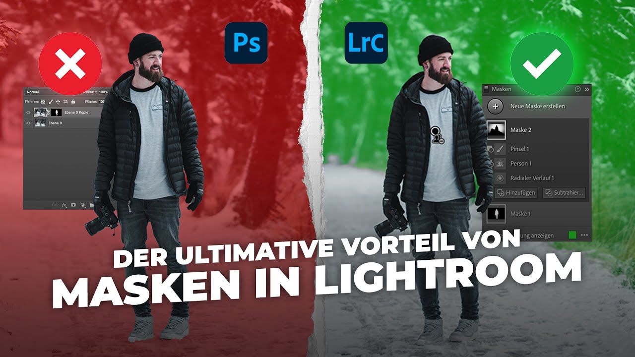Ultimativer Vorteil von Masken in Adobe Lightroom | Lightroom Tutorial