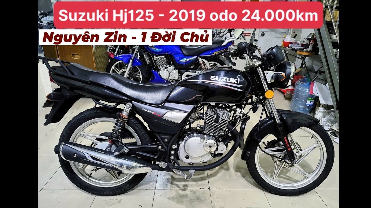 Suzuki HJ125 2019 1 đời chủ nguyên zin odo 24 nghìn km tại Lâm motor 0336937035