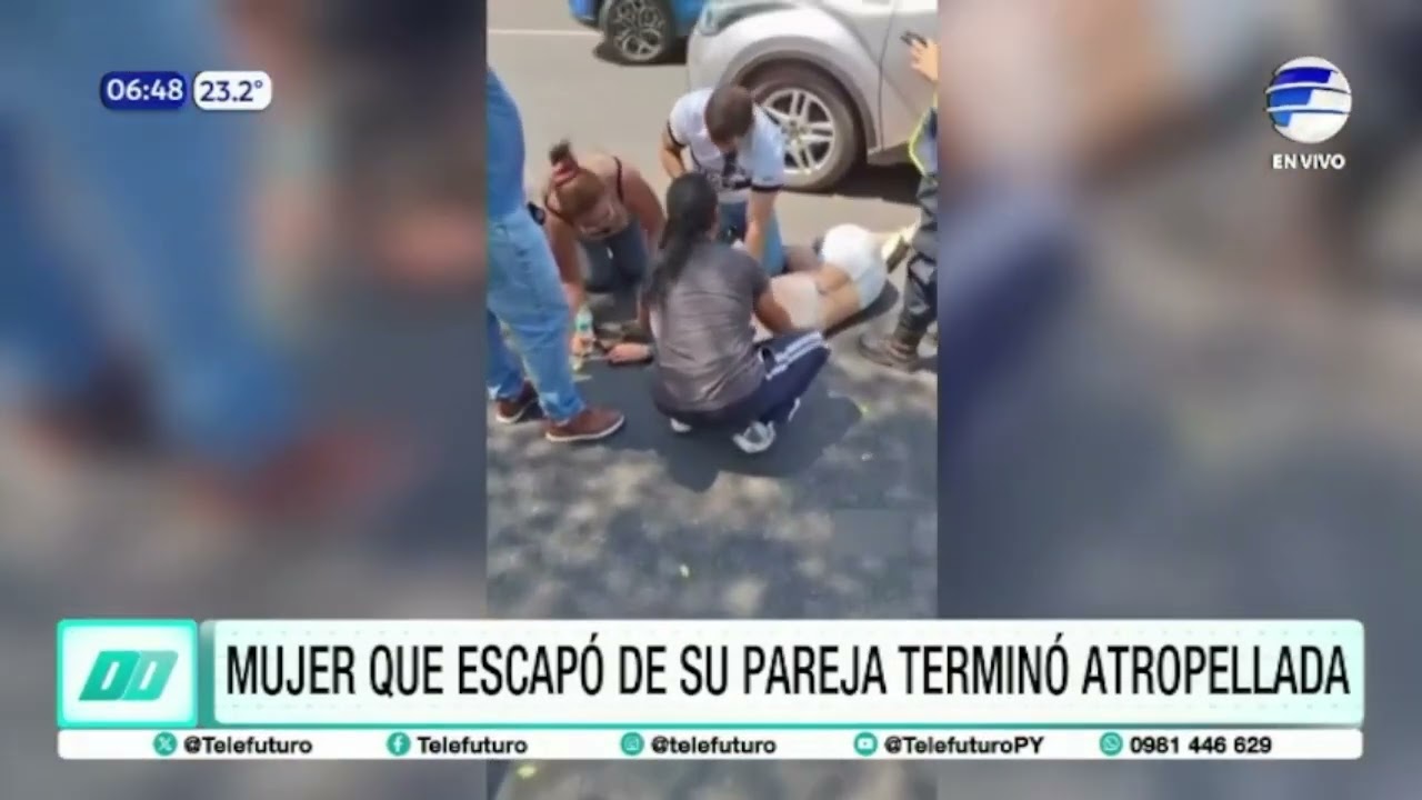 Una mujer que escap&oacute; de su pareja termin&oacute; atropellada