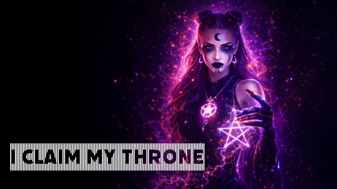 I Claim My Throne | Dark Feminine Power · Witch Sovereignty · Calm Authority
