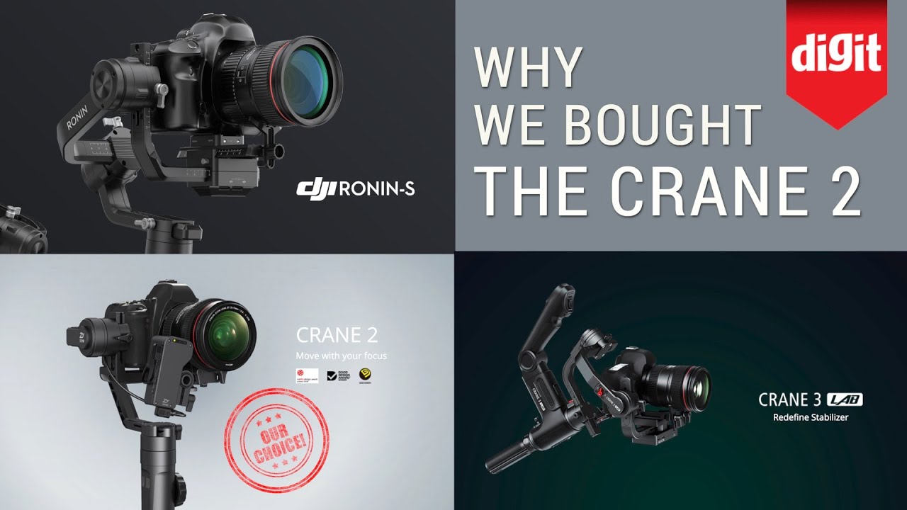 Why We Bought The Zhiyun Crane 2 vs Zhiyun Crane 3 Lab vs DJI Ronin S