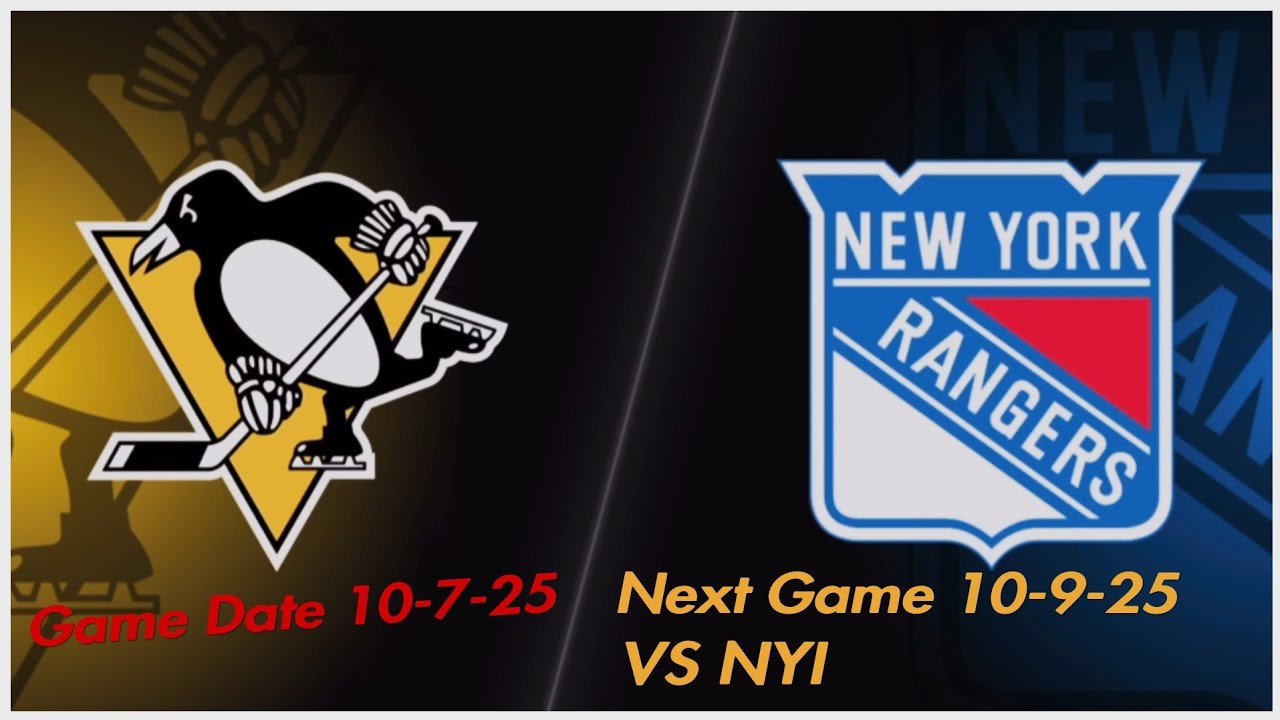 EA Sports | NHL26 | PS5 | Pittsburgh Penguins VS New York Rangers