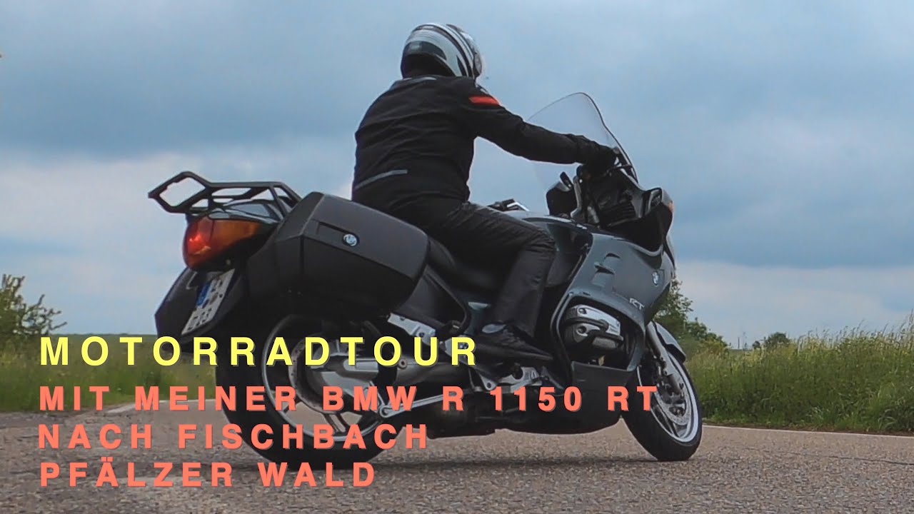 Motorradtour mit meiner BMW R 1150 RT durch den Pfälzer Wald. Aufgenommen mit der Go Pro Hero 8