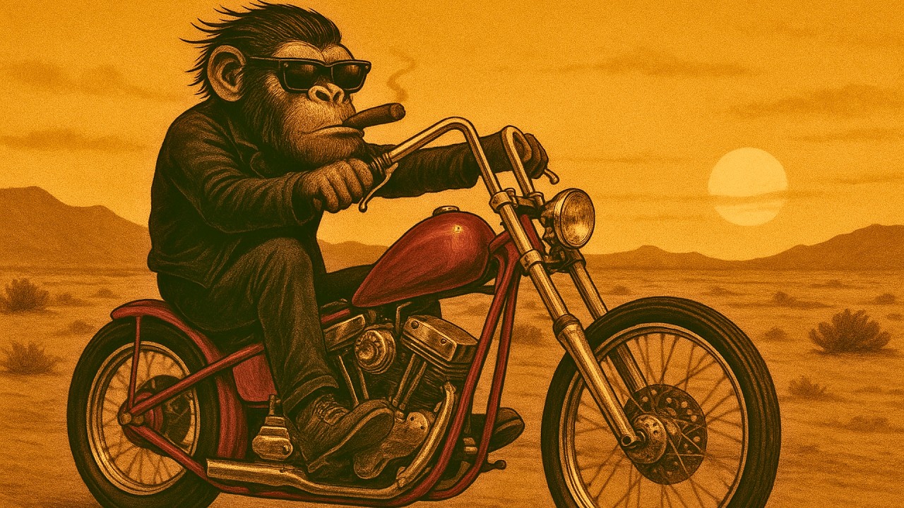 Golden Hour Funk Ride (~ Monkey d'Groove ~) Vol. 014