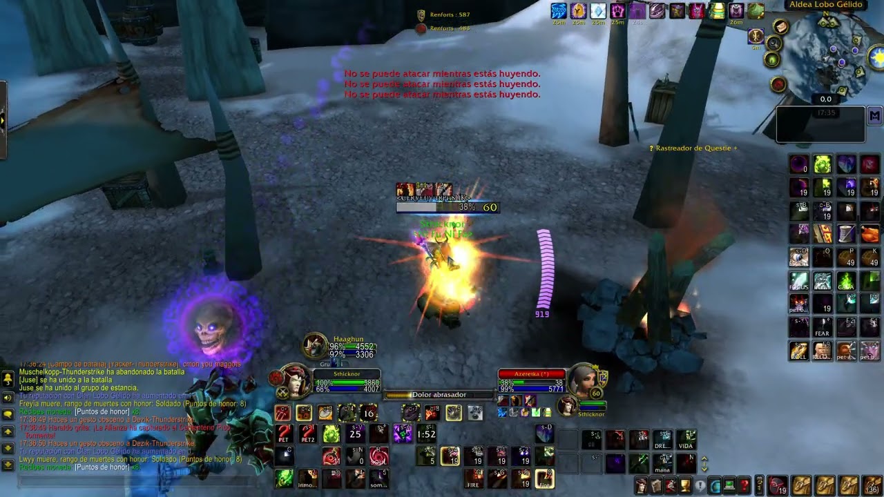 WoW Tbc Prepatch AV Lock vs Priest vs Paladin vs Shamy