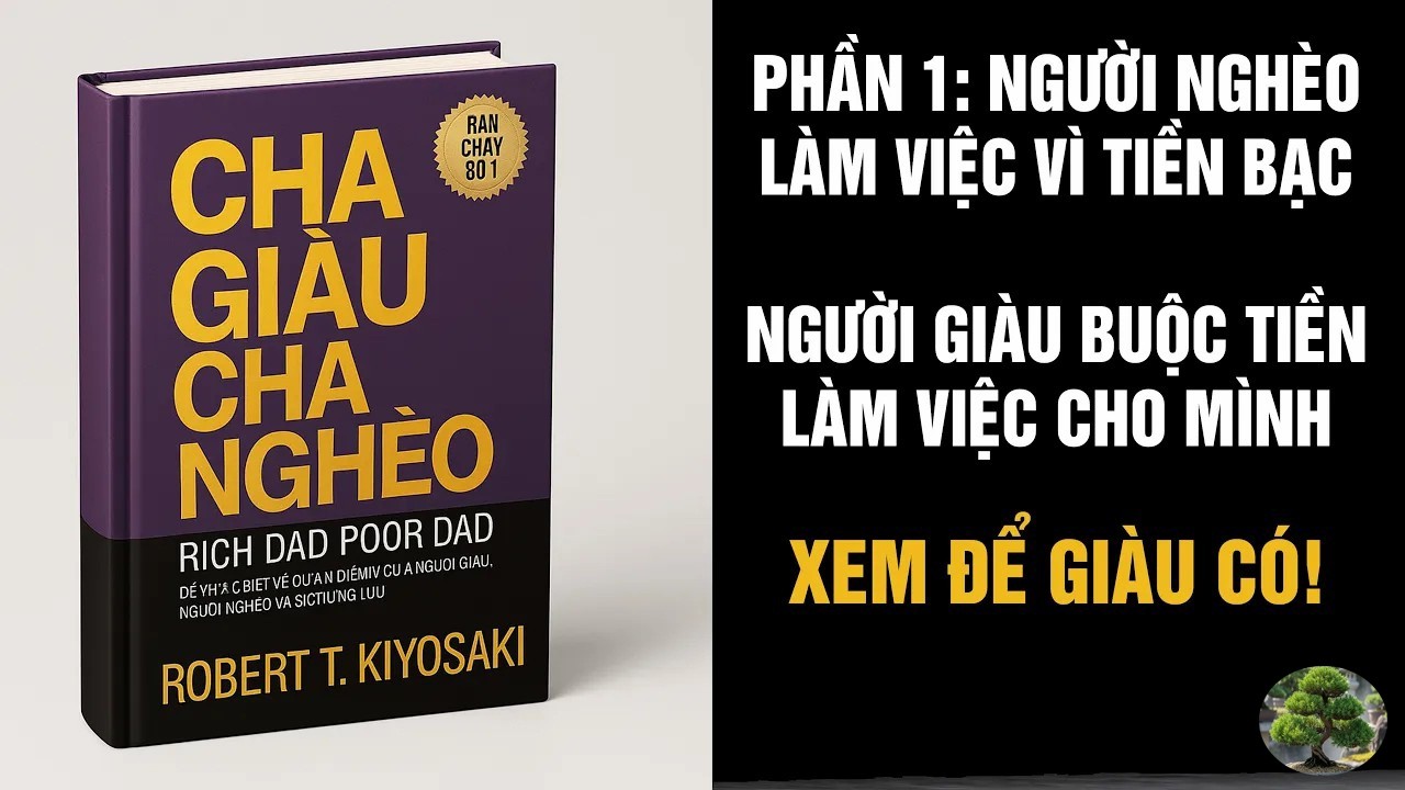 Cha Giàu Cha Nghèo - Phần 1 - Học Cách Tạo Ra Tiền Khi Mới 9 Tuổi 🔥