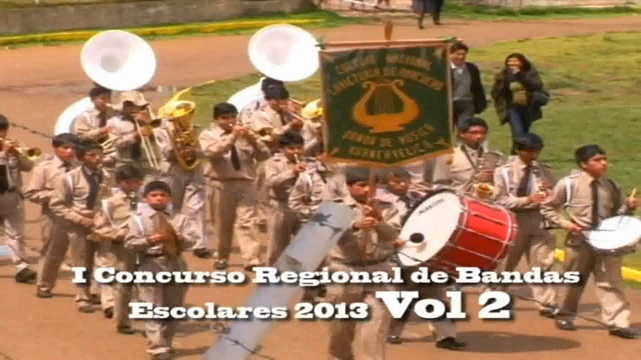 Banda de Música del C. N. La Victoria de Ayacucho Ganadores del Concurso de Bandas Huancavelica 2013