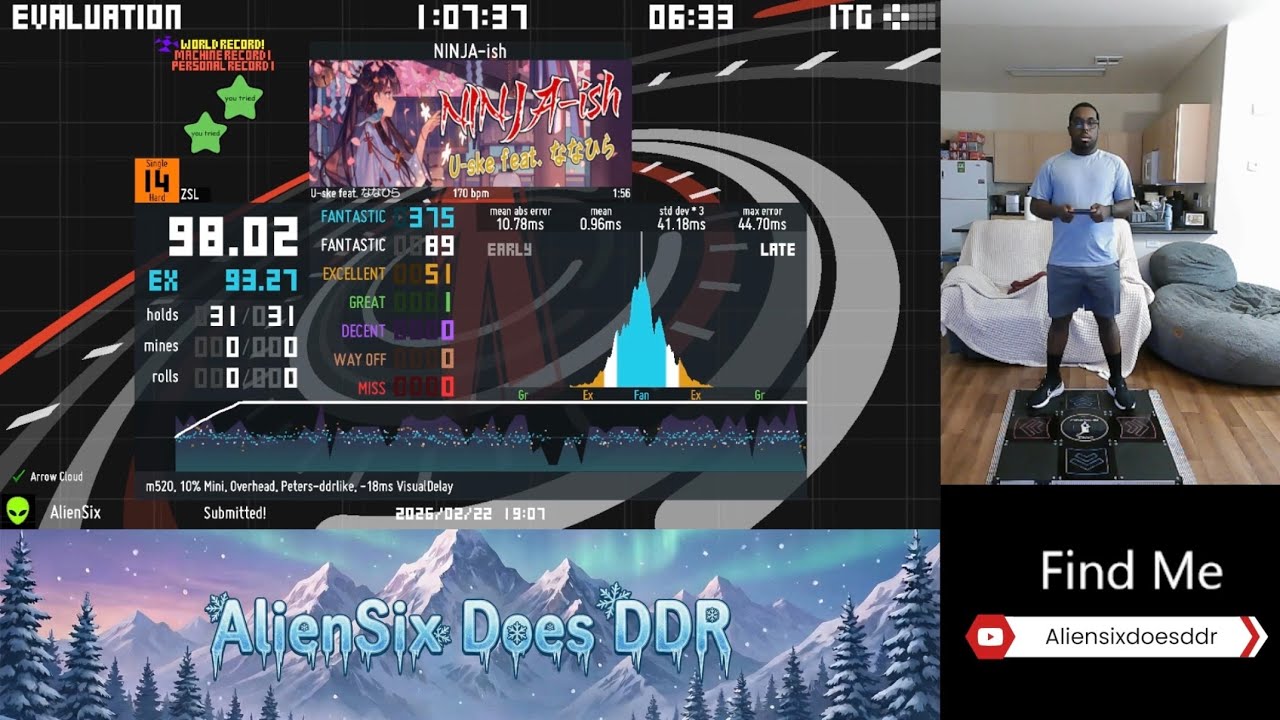 NINJA-ish (14) '98.02' (⭐️⭐️) [Triple Cross BR 26 - STEPPERS CUP]
