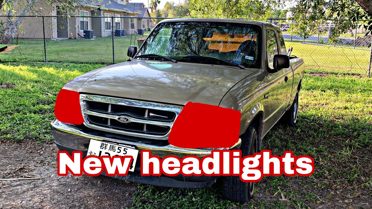 INSTALANDO LOS NUEVOS FAROS PARA LA FORD RANGER