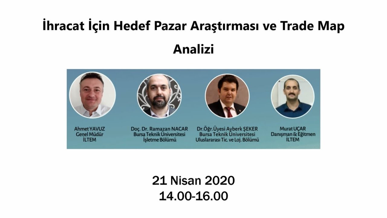 İhracat İçin Hedef Pazar Araştırması ve Trade Map Analizi