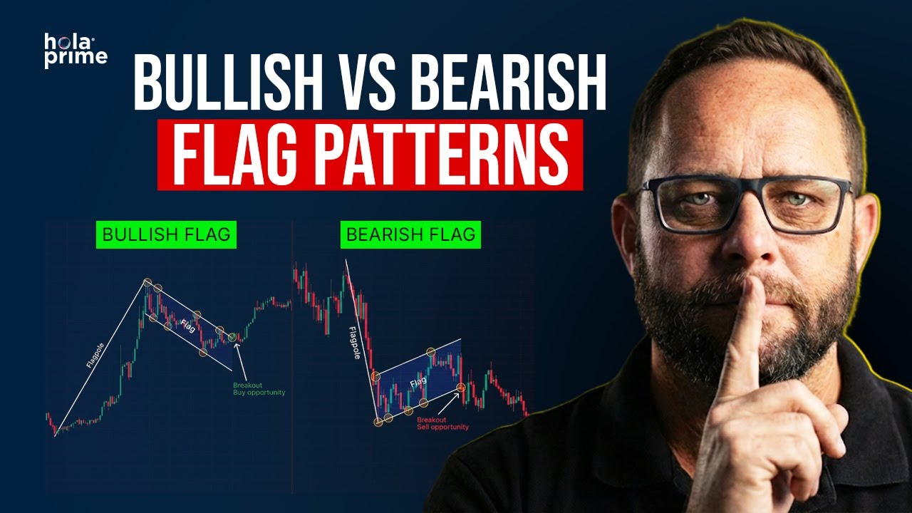 Bullish vs Bearish Flag Patterns | The Ultimate Trading Guide with Examples | Hola Prime