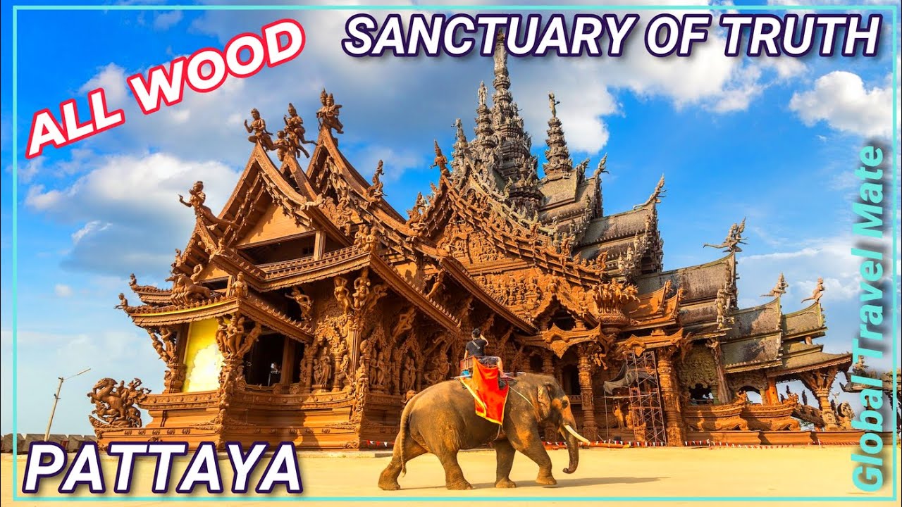 Sanctuary of Truth Pattaya Largest Wooden Temple in the World 🇹🇭 Thailand