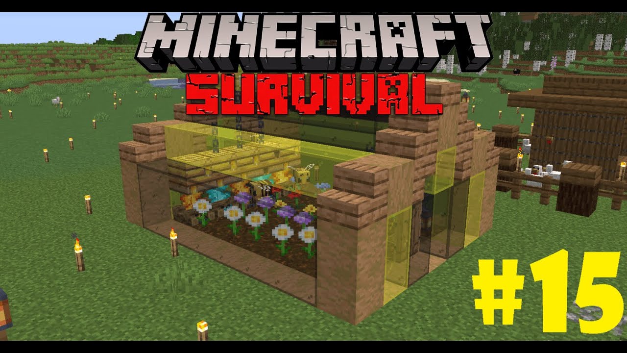 ARI ÇİFTLİĞİ VE PİLLAGER DOSTUMUZ / Minecraft Survival #15