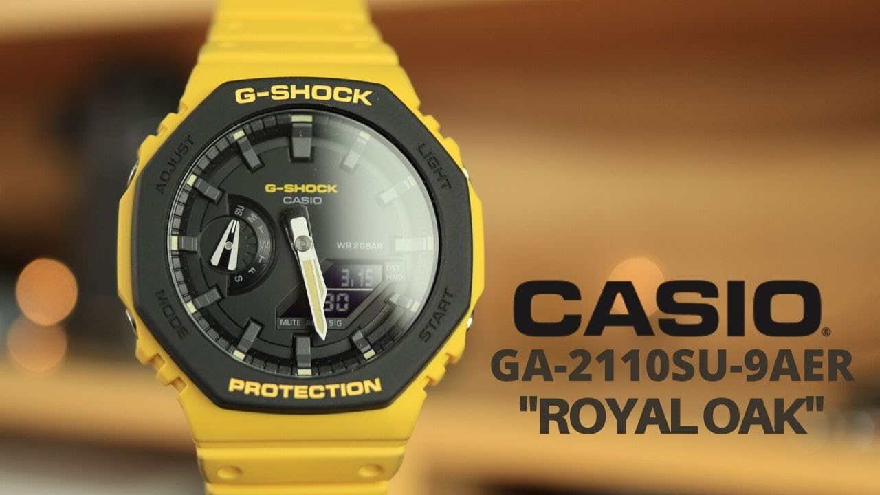 M&oacute;j nowy Casio Gshock GA-2110SU-9AER (Casio Royal Oak)