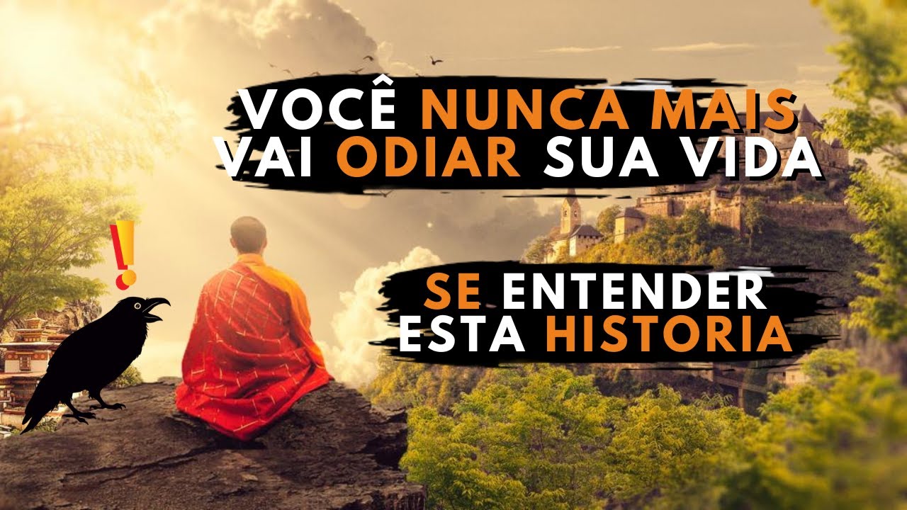 SEMPRE Que Você Se Sentir TRISTE, Ouça Essa HISTÓRIA | O Corvo e o Monge