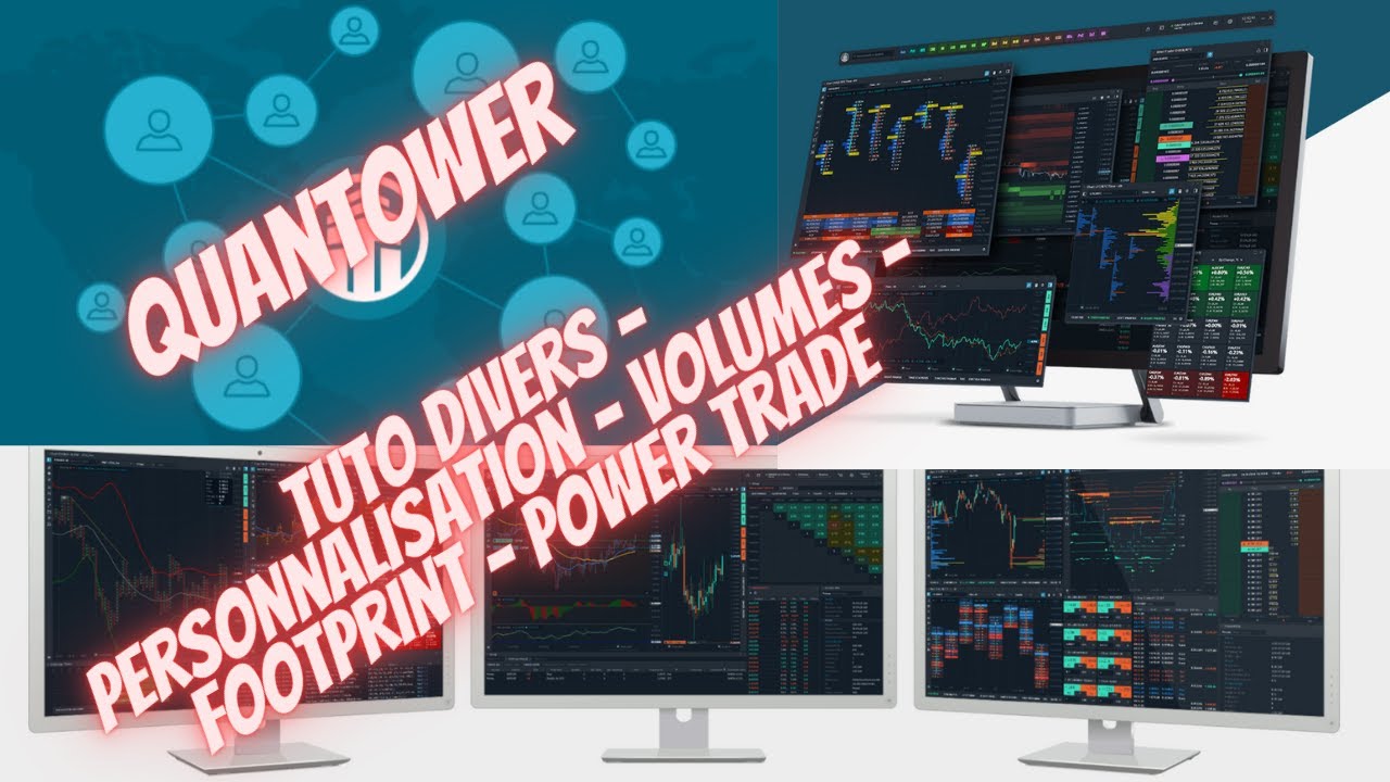 #quantower : TUTO Divers - Personnalisation - Volumes - Footprint - power Trade.
