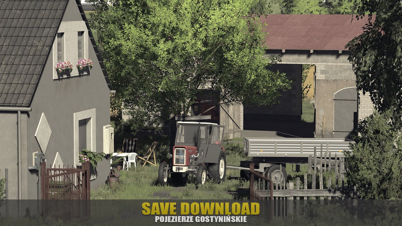 ✔SAVE DOWNLOAD!😱|🤤MAŁE POLSKIE GOSPODARSTWO😎MEGA KLIMAT🔥 MAP: POJEZIERZE GOSTYNIŃSKIE🔥▶ FS22