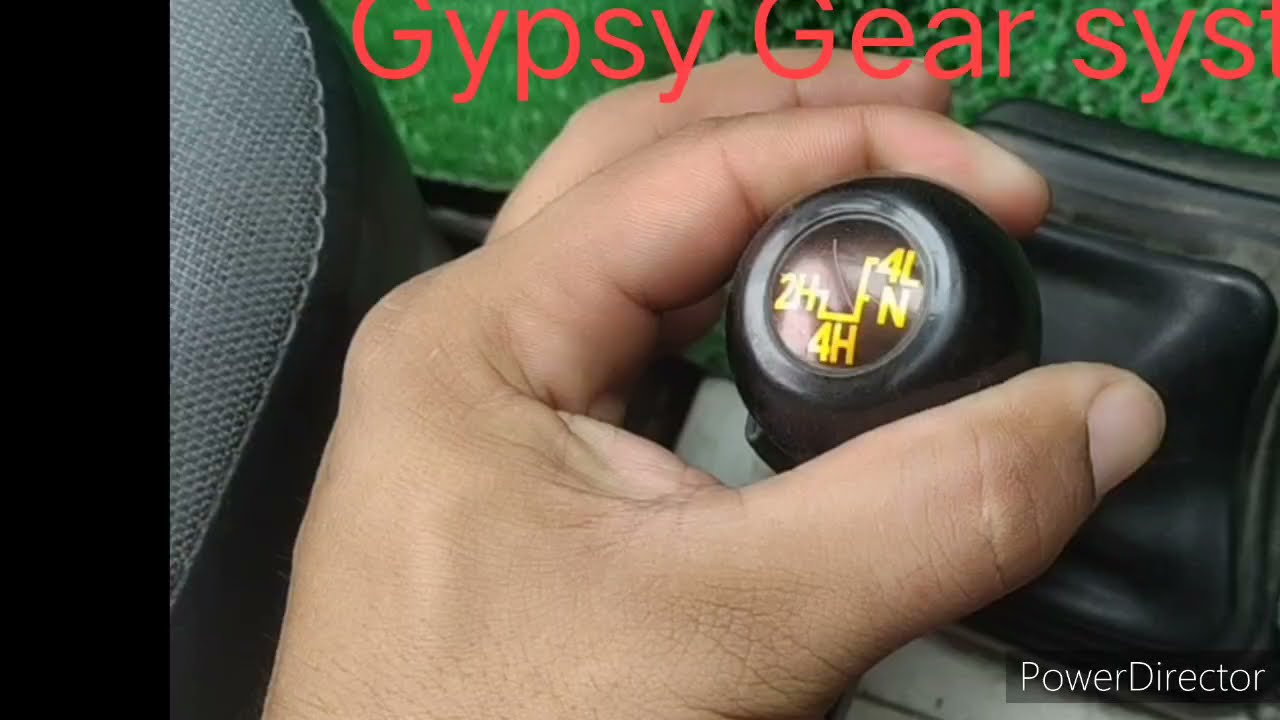 Gypsy 4×4 gear system and controls