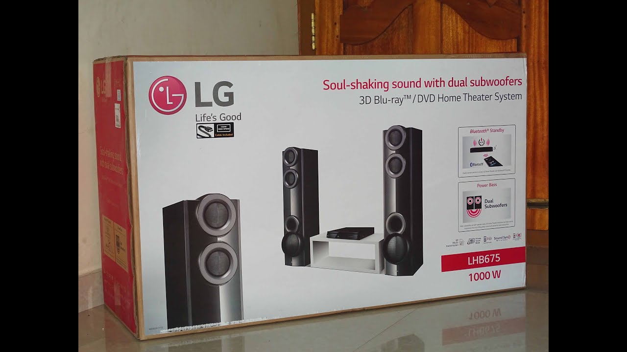 LG LHB675 XBOOM Home Theater System Unboxing
