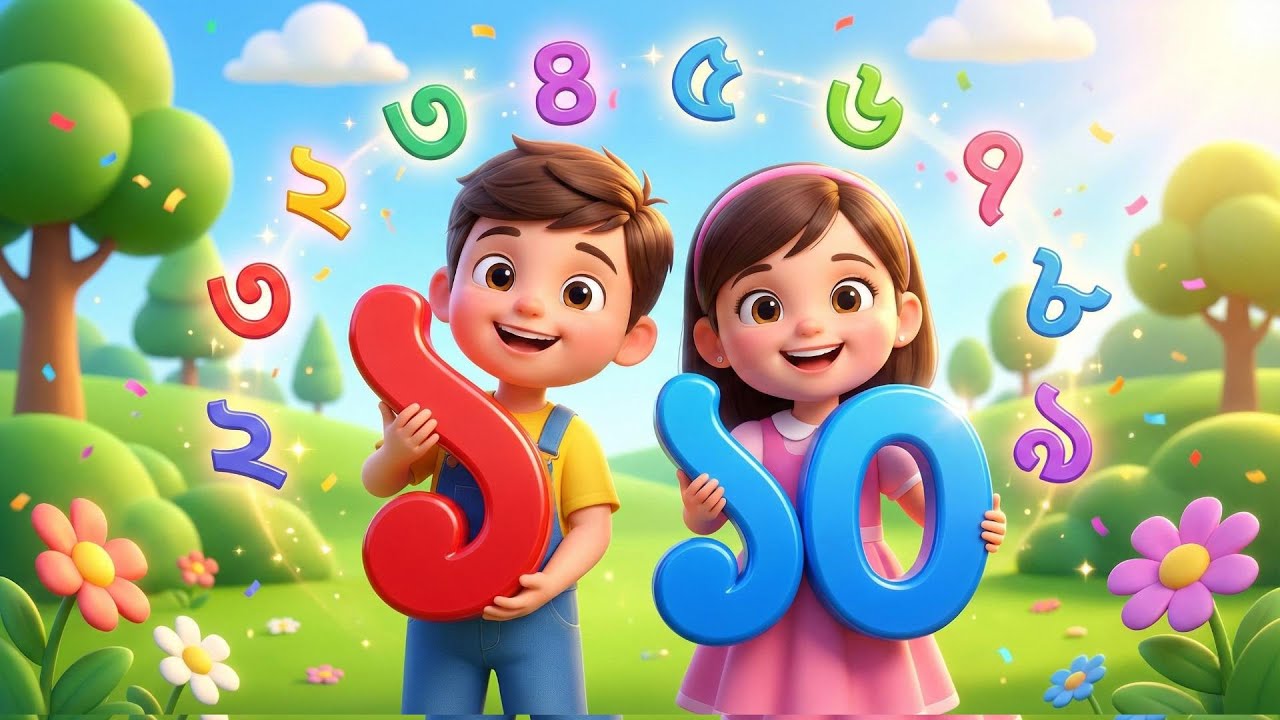 বাংলা সংখ্যা শিক্ষা | 1 to 10 Bangla Song for Kids | মজার ছলে গণনা শিখি