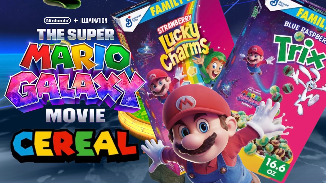 The Super Mario Galaxy Movie Cereal Review
