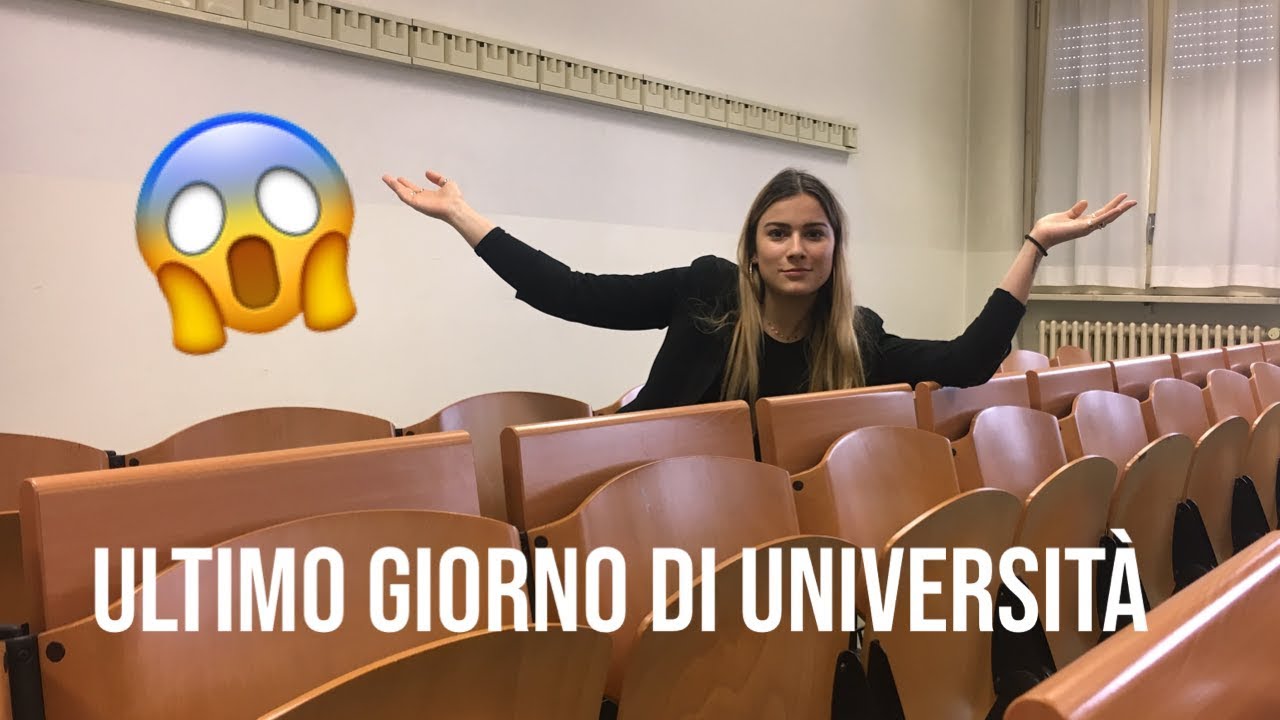 ULTIMO GIORNO DI UNIVERSITÀ DELLA MIA VITA | CALLMEDIDI