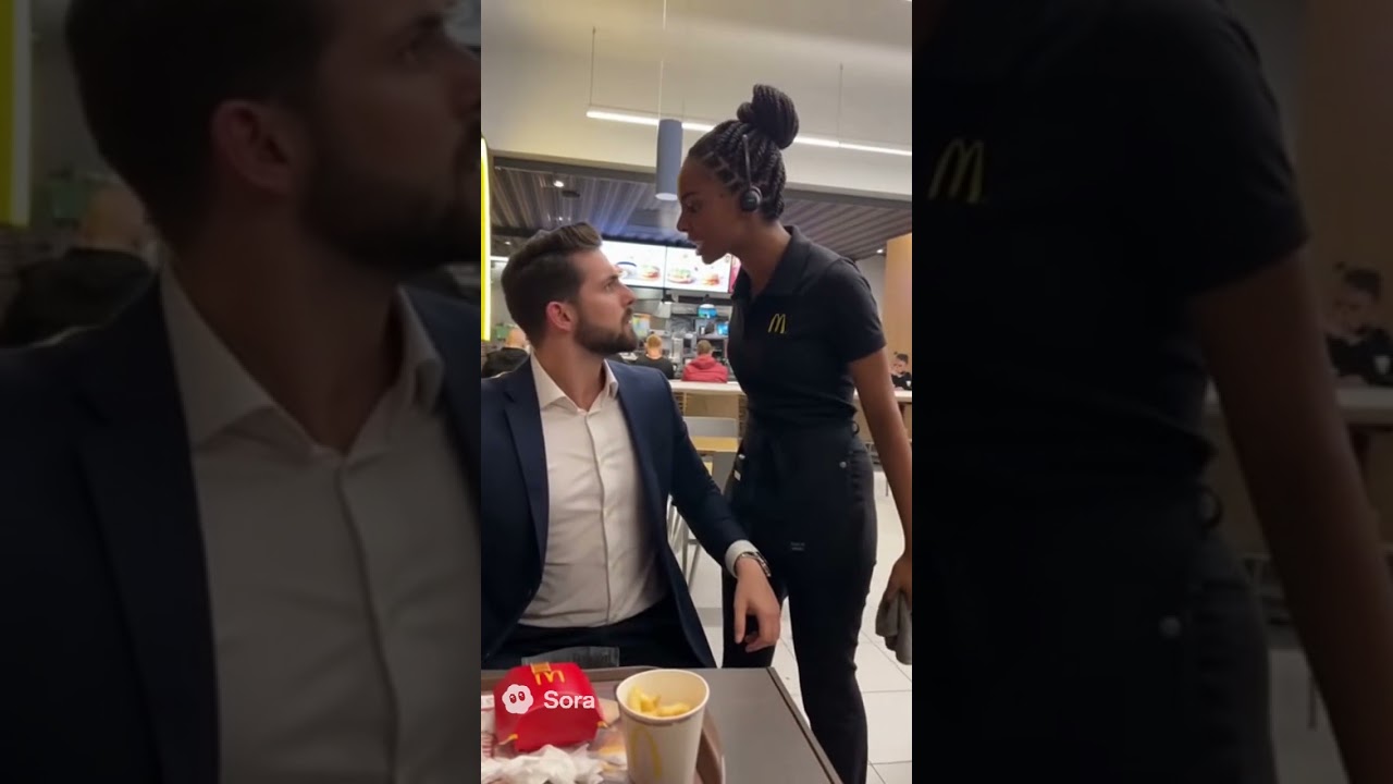 McDonald's Mitarbeiterin rastet aus!