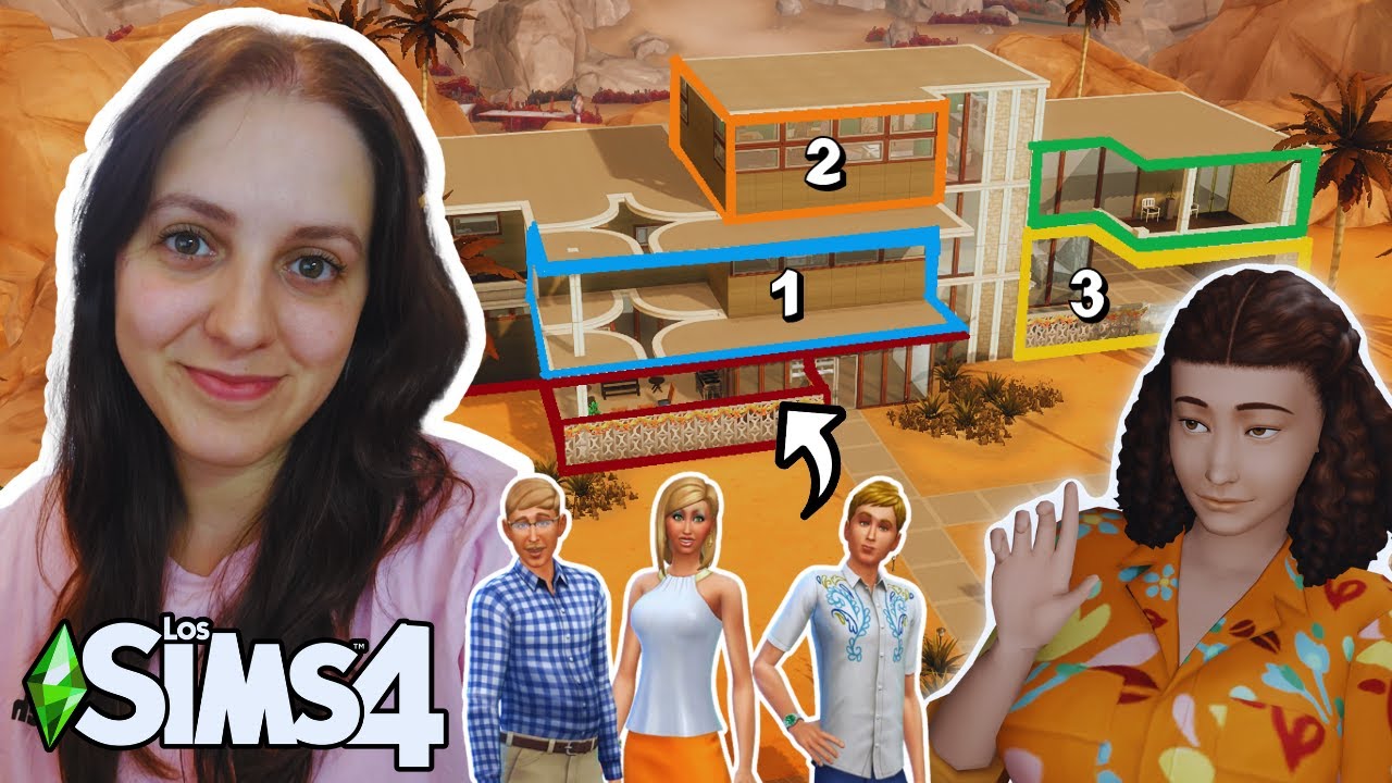IRIA vive en CASA DE LOS DEL SOLAR en un APARTAMENTO 🏡||  LOS SIMS 4