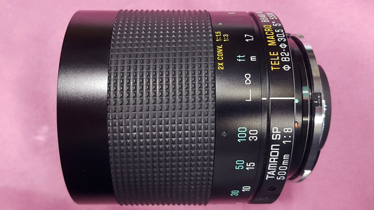 송보의 사진통장(372회) - TAMRON SP 500mm F8 TELE MACRO LENS