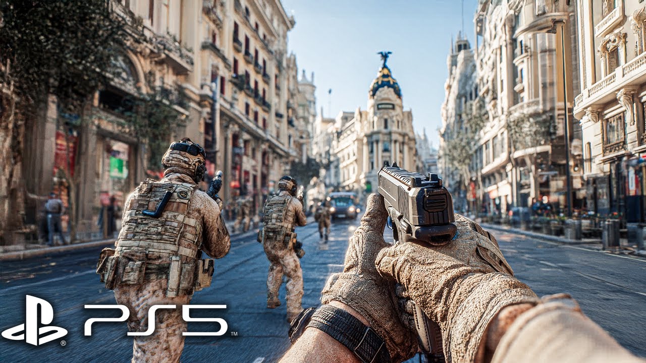 Ataque Militar a España | Gráficos ULTRA Realistas [4K 60FPS HDR]