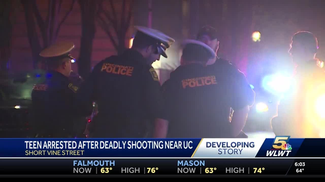 Cincinnati police arrest 15-year-old in connection to deadly shooting near Univ. of Cincinnati's ...