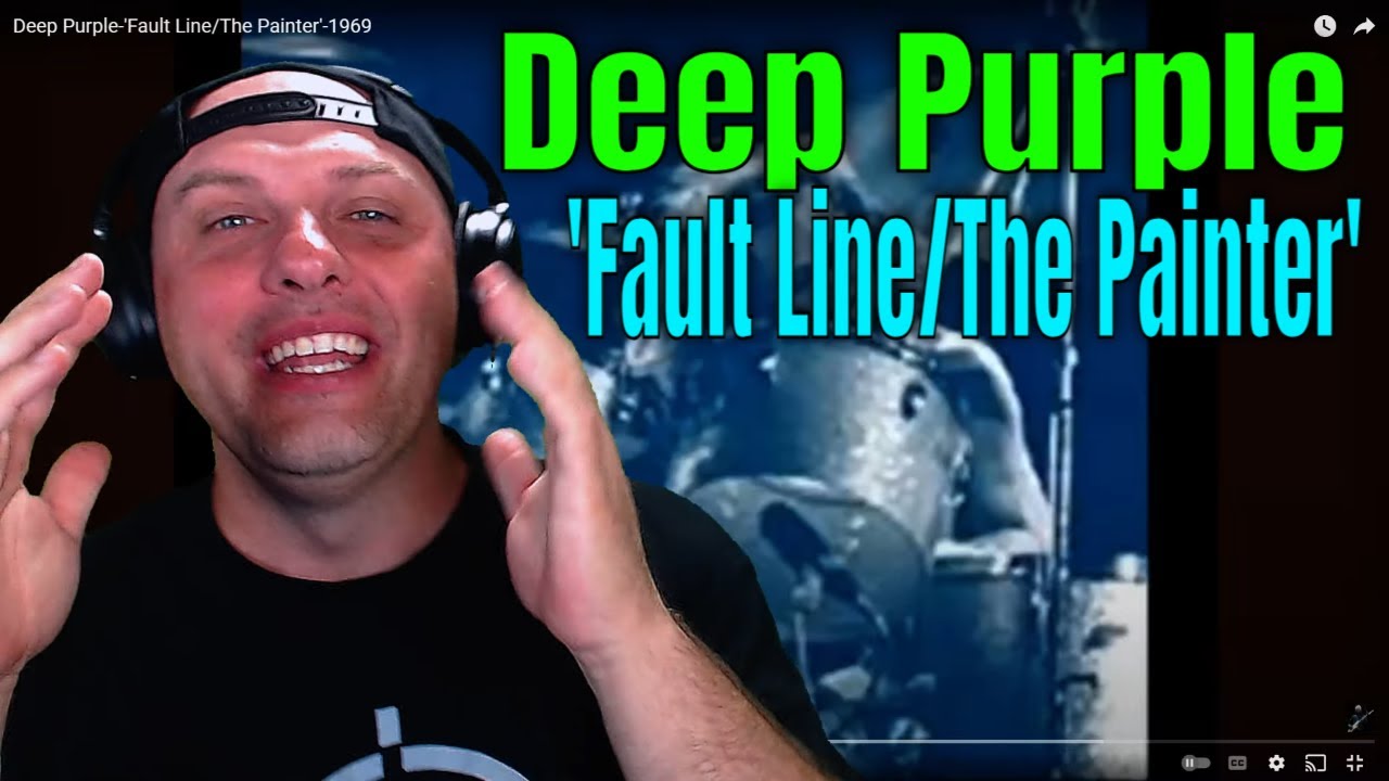 Reaction To Deep Purple - 'Fault Line/The Painter' - 1969 | THE WOLF HUNTERZ REACTIONS