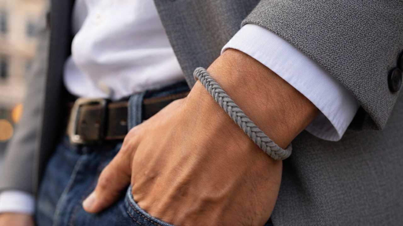 🔴I Made This Luxury Men’s Bracelet from Just a Simple Piece of Leather👌DIY 