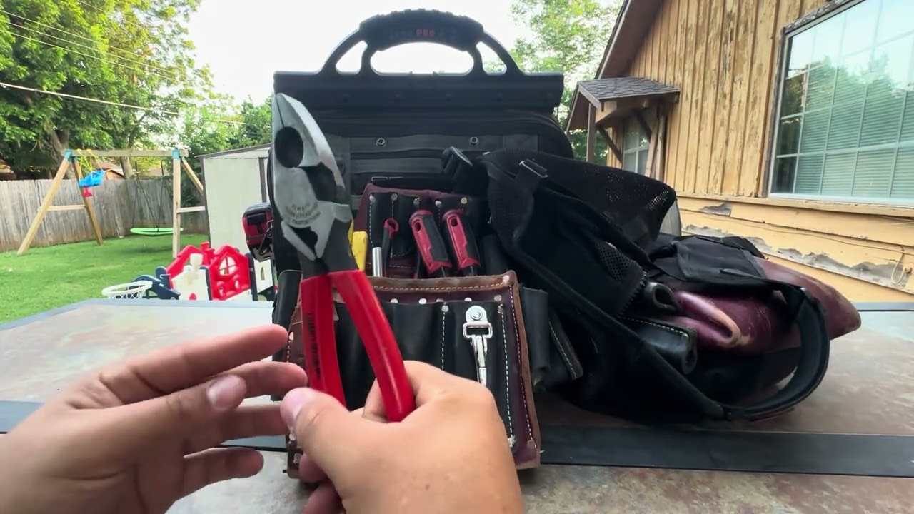 My tools as an electrical apprentice!