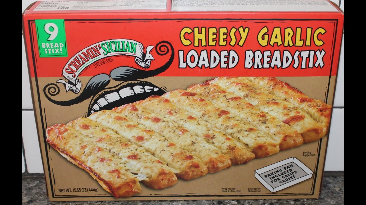 Screamin’ Sicilian Pizza Co. Cheesy Garlic Breadstix Review