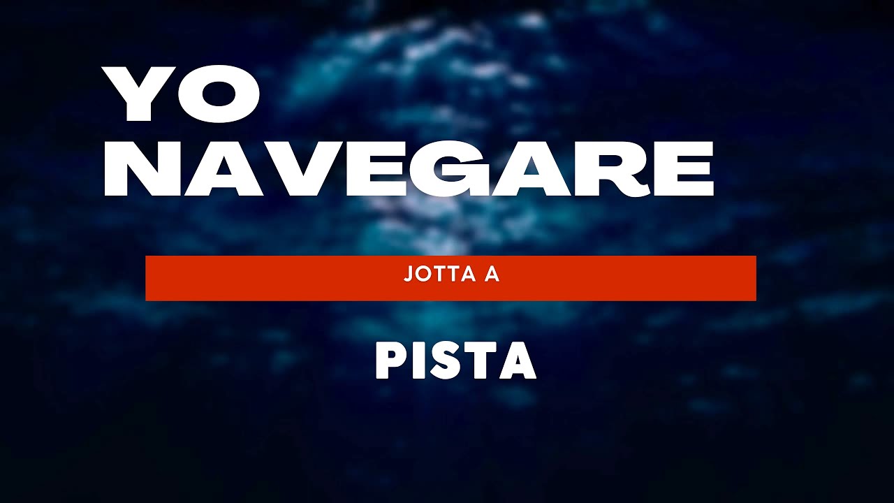 Yo Navegare +  Llena mi vida - (Pista) (Hombre Tenor)